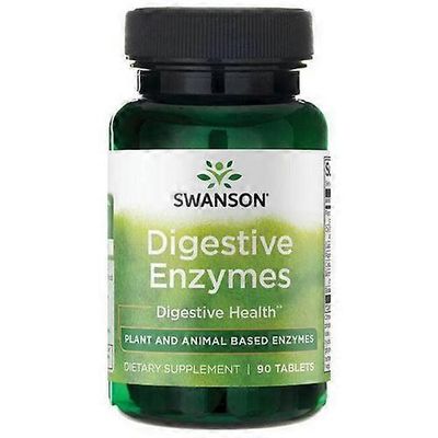 Swanson Vitamins Swanson-vitamiinit ruoansulatusentsyymit, 90 tablettia