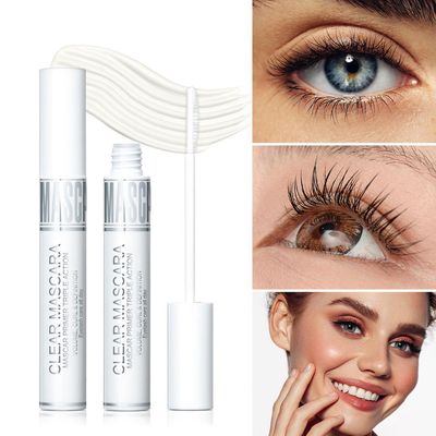 Kakanwo Clear Mascara - nærende og krøllete maskara for lengre og krøllete vipper Flerfarget