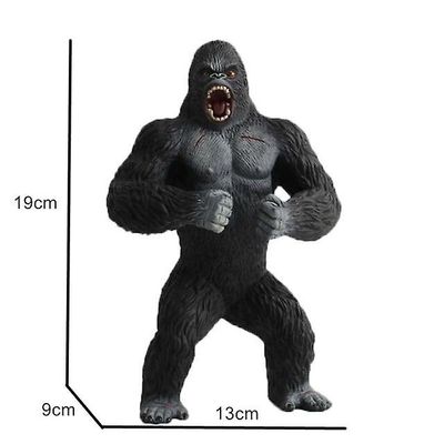 Ebox Dinosaur model legetøj: jurassic tyrannosaurus, indominus rex, triceratops, brontosaurus - 28 stilarter Gorilla