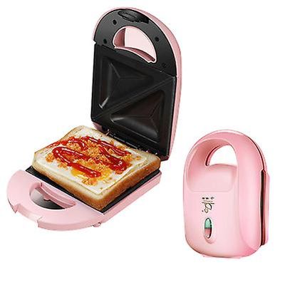 Handuo Husholdnings multifunktionel varme brød maskine vaffel maskine Pink