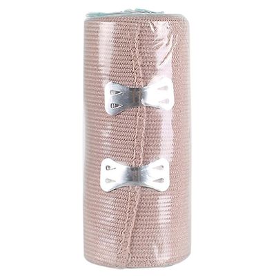 Rulle av elastisk kompressionsbandagelinda med krokar, atletisk sportstödtejp 10cm*4.5m