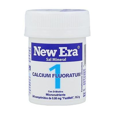 New Era Schüssler 1 Calcium Fluoratum 240 Sublingual pills
