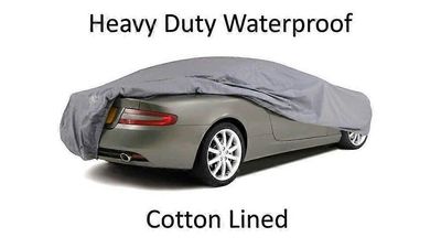 Porsche Boxsterille (986) -PREMIUM RASKAS TÄYSIN VEDENPITÄVÄ AUTON KANSI PUUVILLAVUORATTU