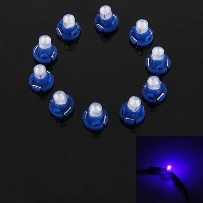 10kpl 2W T4.2 kiila kojetaulu LED-valo kojelaudan mittarin mittarin merkkivalo lamppu