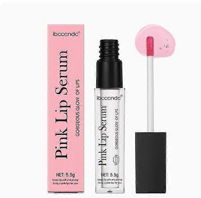 Vaaleanpunainen huuliseerumi Huulivoide Huulten kosteusvoide Vaaleanpunainen huuliseerumi Huulten uudistaminen Huulivoide Väriä Muuttava huulikiilto