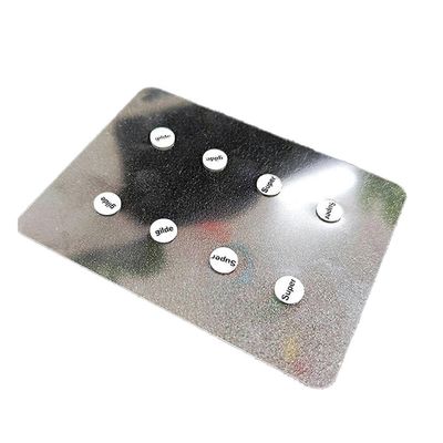 1 kpl lasihiiri luistimet jalkatyynyt pienet pyöreät pisteet tarra B