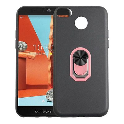 Caseonline Tpu rengaskotelo Fairphone 3 Plus - vaaleanpunainen