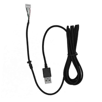 USB-hiirijohto Hiirikaapeli Nailon-PVC-johto Razer DeathAdder Essential 2000: lle Musta