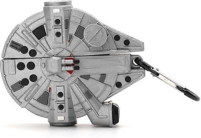 LINCMAN AirPods Pro -kotelo, Airpods Pro Cool -kotelo, Awin-kotelo 3D Cool Spacecraft Airpod Design Boys Men pehmeä suojaava kansikotelo, joka on y...