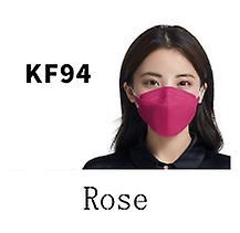 Lauwodun Pileformet Kf95 Voksen ansigtsmaske Voksen Fisk-formet Åndbar Kn94 Tre-dimensionelle Mask-100pcs steg