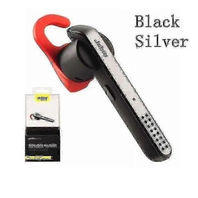 Alkuperäiset Stealth Talk 45 Bluetooth Handsfree -kuulokkeet Langattomat Yrityskuulokkeet HD-ääni Stereo Puhelut Musiikki Melu -väri hopea