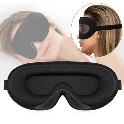 3d Sleep Mask Bind for øjnene Øjenskygge Sovende Maske Slaapmasker