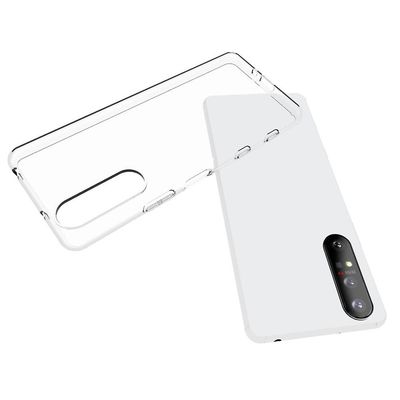 Akami Hull Til Sony Xperia 5 Ii, høj kvalitet Silikone beskyttende cover, gennemsigtig