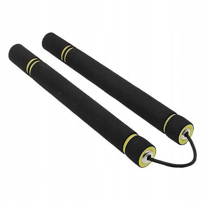 Kædeskum Nunchaku, Sort, 28cm