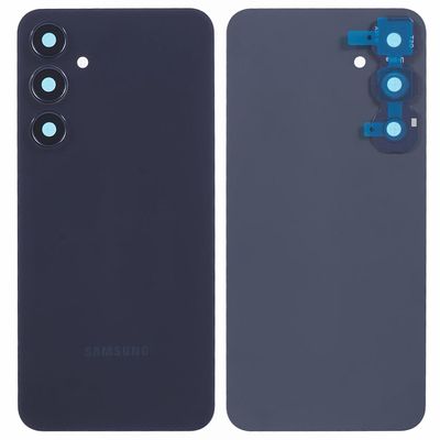 Samsung Galaxy A35 5G A356 -akkukotelo kameran linssin suojuksella - musta Monivärinen Black