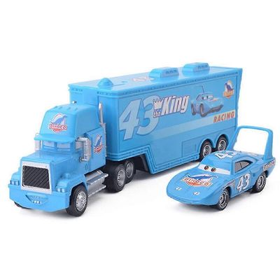 Autot Chick Hicks Lightning McQueen Mack Hauler Truck &; Car Model Toys Kids Gift B