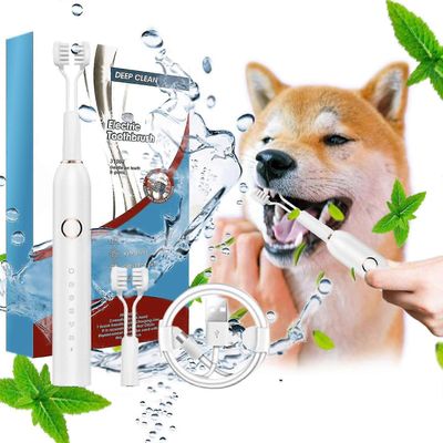 Sähköhammasharja, sähköhammasharja 2 harjaspäällä, 6 puhdistustilaa, vedeneristys ipx7 vedeneristys sähköhammasharja, - uusi puhdistuma Valkoinen F...