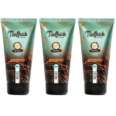 Mazzaci TanQuick luonnollinen itseruskettava aurinkopuuteri x3kpl