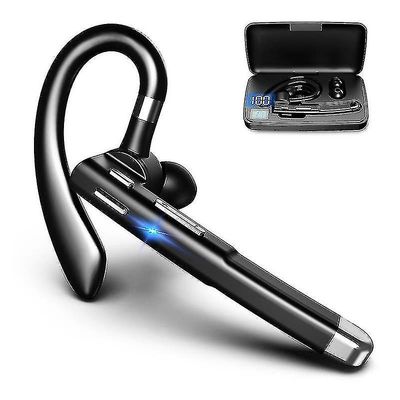 Bluetooth Headset For Mobiltelefon, V5.1 Bluetooth Trådløst Ørestykke Hodesett Med Cvc 8.0 Støyreduserende Mikrofon For Kjøring / Business / Kontor...