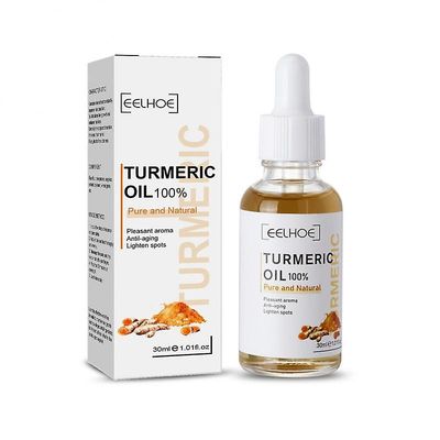 Eelhoe 30ml gurkemeieolje Pure Natural Pleasant Moisturizing Anti-aging Serum Lighten Spots