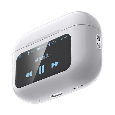 A8 Pro Smart LCD -värikosketusnäytön nappikuulokkeet, joissa on ANC + ENC aktiivinen melunvaimennus Bluetooth-kuulokkeet Kuten