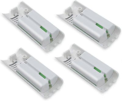 4 kpl ladattavat akut Wii- ja Wii U -kaukosäätimelle 2800mAh-Qhzl