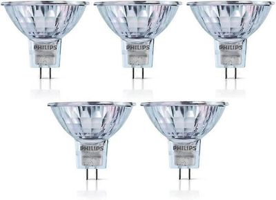 5 pakkaus Philips halogeeni 12V MR16 50W GU5.3 36D 4000H himmennettävä halogeenidikroinen 58845100