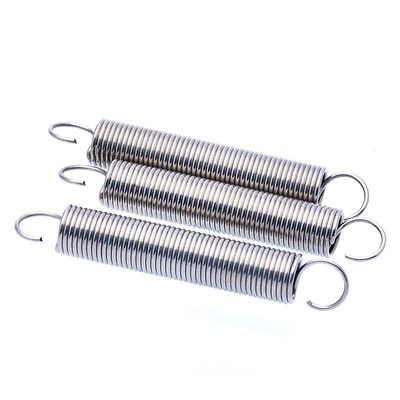 2pcs Wire Diameter 1,2 mm rustfrit stål Cylindroid Spiral forlænger spænding coil foråret, ydre diameter 10mm 95mm