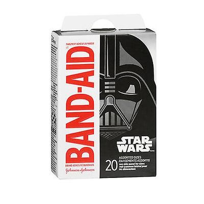 Band-Aid Plåster Star Wars självhäftande bandage olika storlekar, 20 vardera (förpackning med 1)