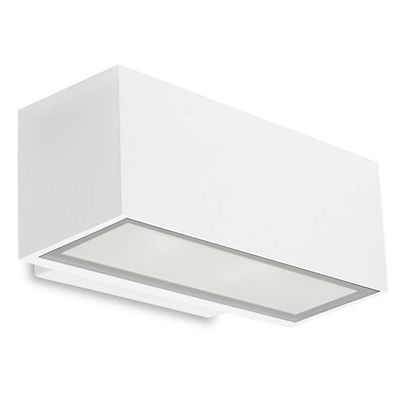 LEDS-C4 Lighting Afrodita LED Udendørs lille væg lysegrå IP65