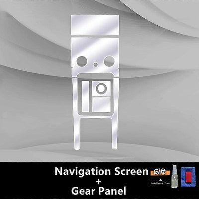 auton sisustus RANGE ROVER VELAR 17-20 auton sisätilojen keskikonsoli läpinäkyvä TPU-suojakalvo naarmuuntumaton korjauskalvo lisävarusteet Vaihdepa...