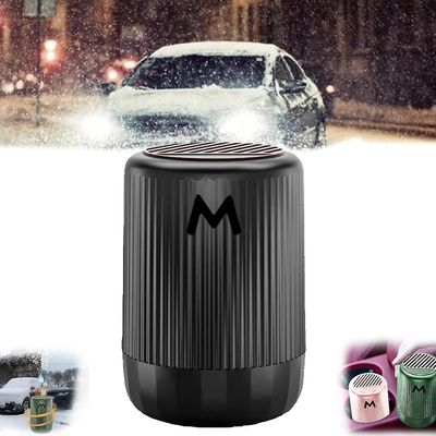 Clearv Ajoneuvon mikroaaltomolekyylijäänpoistolaite, kannettava ajoneuvoon asennettava mikroaaltouuni tehokas jäänpoistolaite, Deicing_a1124 Musta