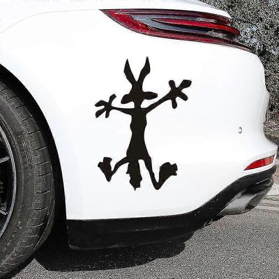 Coyote Splat vinyylitarratarra auton ikkunaan 20 * 28cm