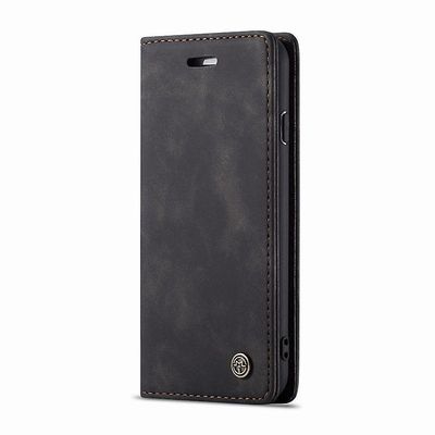 Påfør for Huawei P30 Lite Pro-deksel Luksus myk silikonmagnetisk flip skinnlommebok telefonveske på for Huawei P 30 P30lite P30pro deksel Black