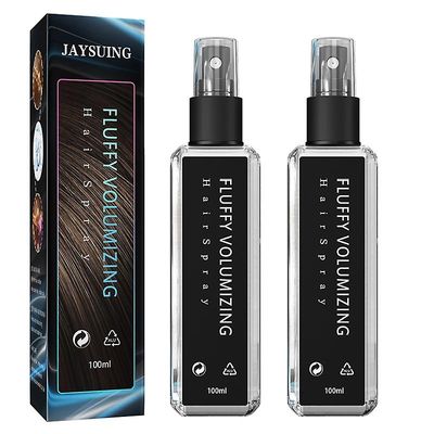 2psc Fluffy Volumizing Hairspray, 100ml Extra-volum Magic Styling Gel Ekstra volum Magic Styling Fluffy volumiserende hårspray med oljekontroll Non St