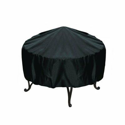 Barsinfi Udendørs Firepit Cover Round, vandtæt, støvtæt og Anti Uv 204*60cm