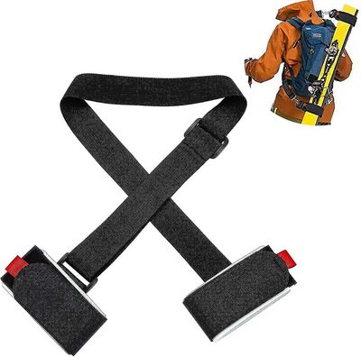 Nylon Ski Strap Snowboard Ski Strap Ski Carrier Straps Snowboard Shoulder Straps Ski Carrying Straps Justerbare skistropper