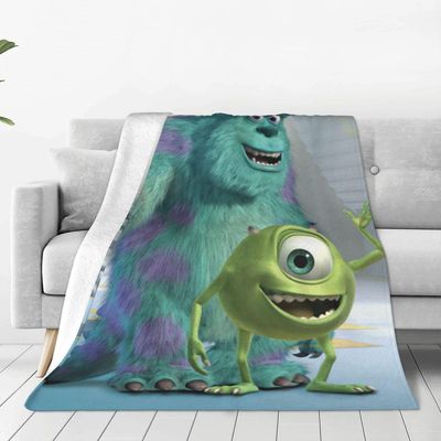7932Xllo0ord Flanell Fleece Kast teppetrykk for dame, brunt og grått fleecekast, mykt dyreprint Kastetepper Koselig komfortabel for sofasofa 80x60i...