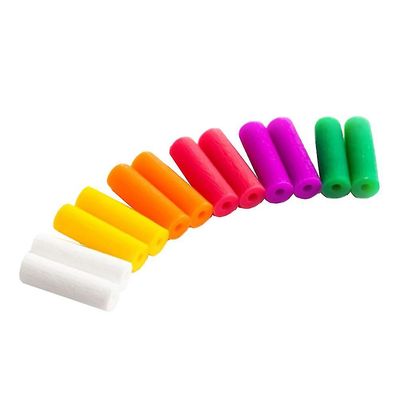 1 sett 12pcs ortodontisk aligner chewies aligner chompers (tilfeldig farge smak )
