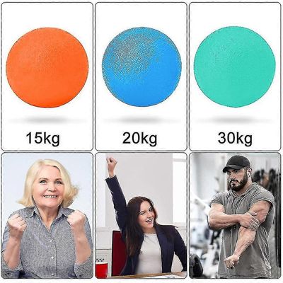 Csk Käsiterapia pallot sarja 3 sormen ranne harjoitus käsi harjoitus pallot Oranssinsininen-vihreä
