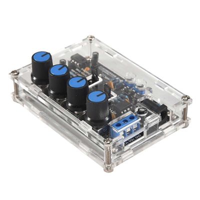 ICL8038 Erittäin tarkka säädettävä signaaligeneraattori DIY-sarja 5Hz-400Khz musta