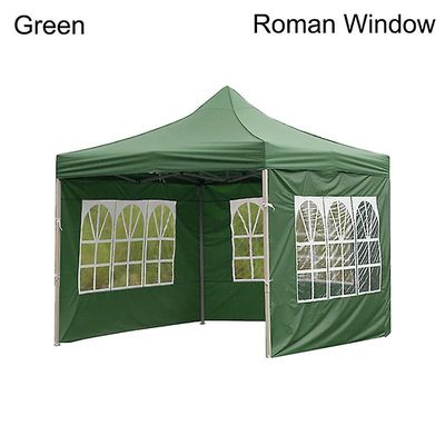 Udendørs fest regntæt Oxford klud telte Have skygge Top telt overflade erstatte Army grøn Roman Window 3-2m
