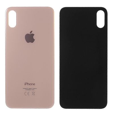 Apple iPhone XS Max lasinen takaparistokotelon kansi (EU-versio, ei-OEM, mutta korkealaatuinen) Monivärinen Style C