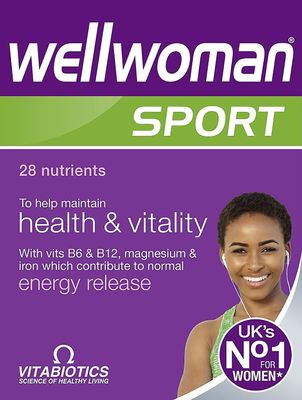 Vitabiotics Wellwoman 30x tablettia Urheilu & Fitness Energy Booster 3 kpl pakkaus 2 kpl