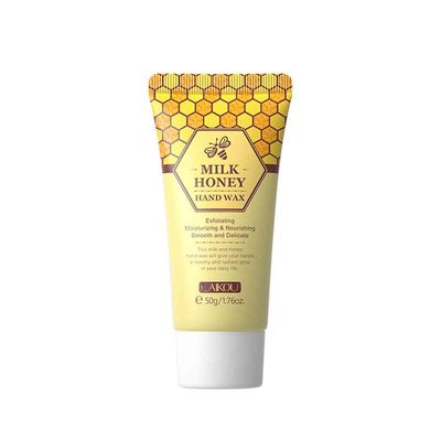 Kuankuanbao Melk Håndvoks Fuktighetsgivende Og Fuktighetsgivende Hand Mask Hand Cream Gul