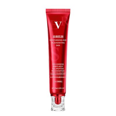 Fruushop Red Ginseng Bird's Polypeptide Skin Nourishing Foundation Langvarig fuktighetsgivende Foundation C