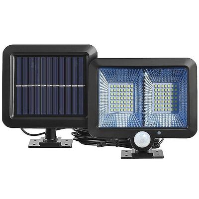 100/120Led sol lys udendørs bevægelse genoplade solvæg lys vandtæt nødsituation førte lys gade veranda lampe have dekoration 98cob