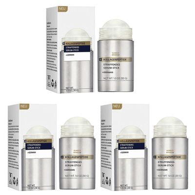 Collagen Peptide Firming Stick, Advanced Retinol Firming Stick antioksidanteilla, syvästi ravitseva ryppyjä ehkäisevä korjausvoide 3pcs