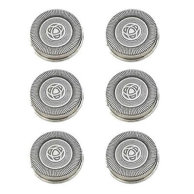 6 kpl sähköparranajokoneen partakoneen vaihto partakoneen pää Philips S1000 S3000 S4000 S5000 S500 XZ5800 XZ5 Hopea