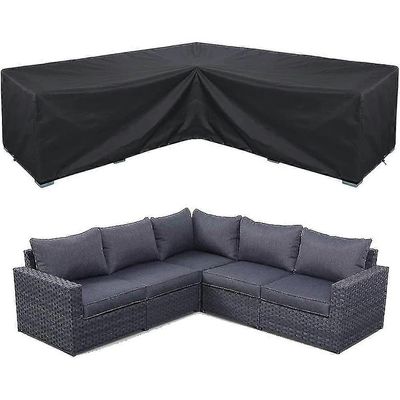 hjørne sofa deksel vanntett hage møbler sett deksel utendørs seksjonelle møbler deksel 215*215*87cm